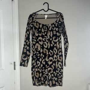 NWOT | H&M | Leopard Print Long Sleeve Romper 🐆